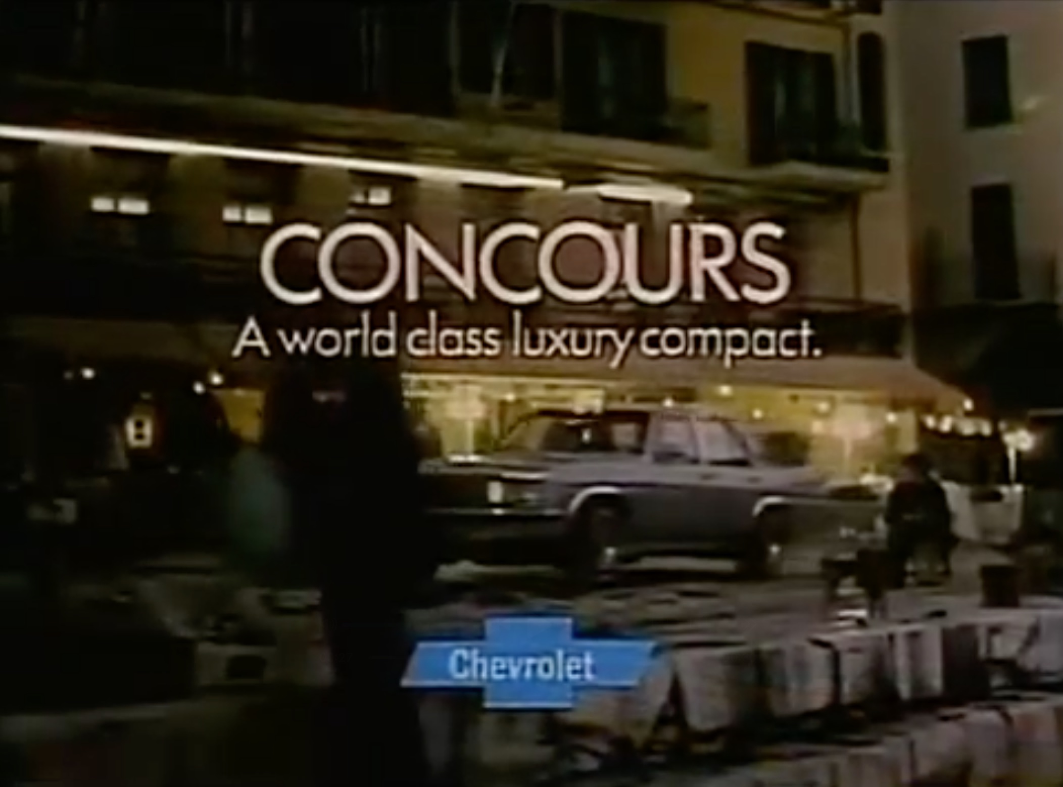 The Chevrolet Concours - Apparently a real car